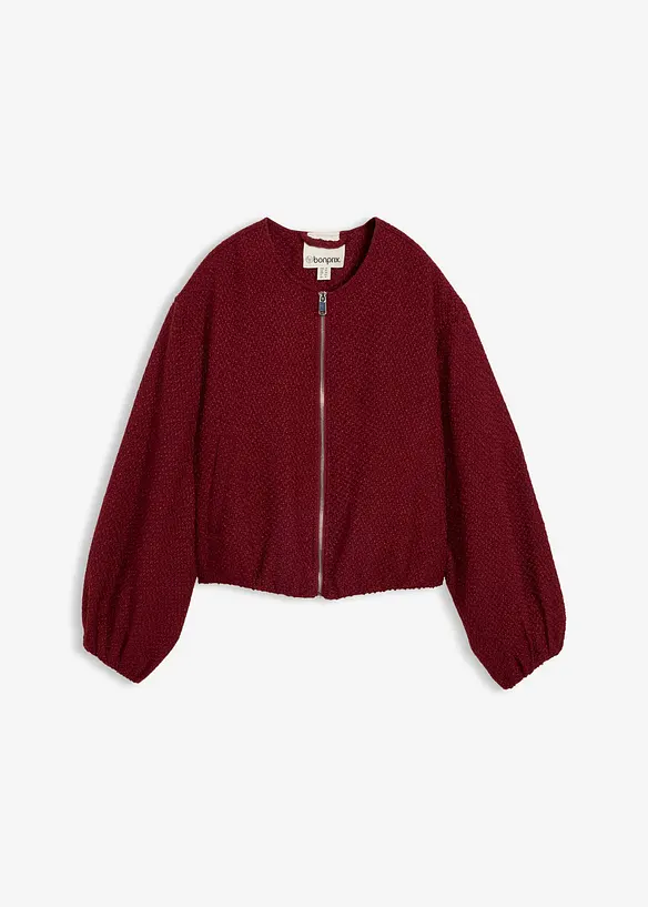 Bomber in boucl&eacute; morbido, bonprix