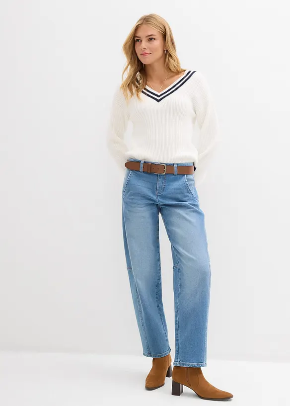 Maglione in misto viscosa, bonprix