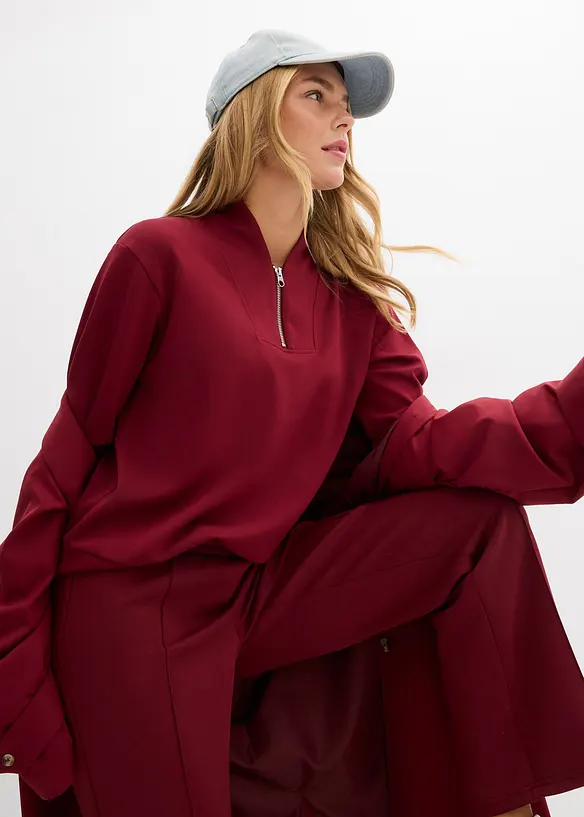 Felpa in misto viscosa morbido, bonprix