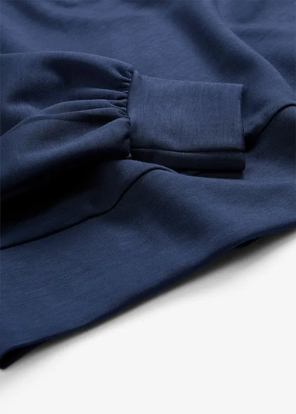 Felpa morbida effetto neoprene, bonprix