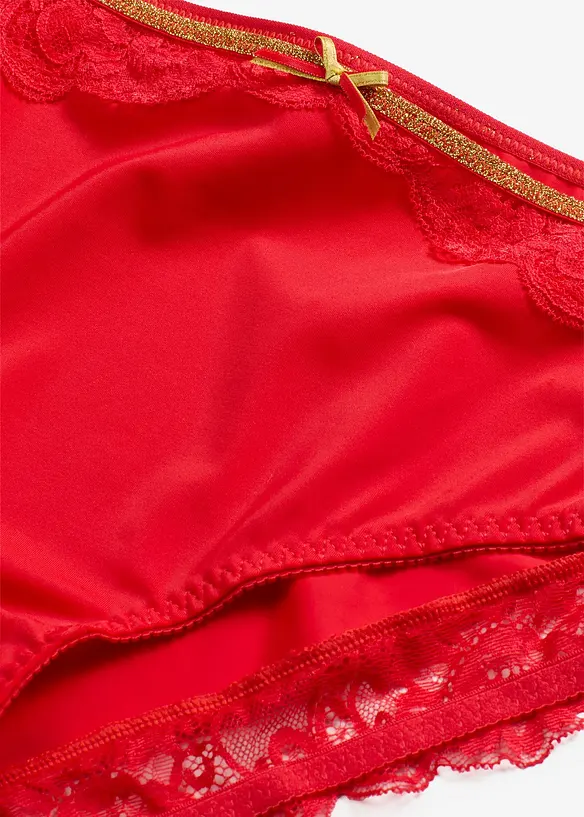 Slip alto con pizzo delicato, bonprix