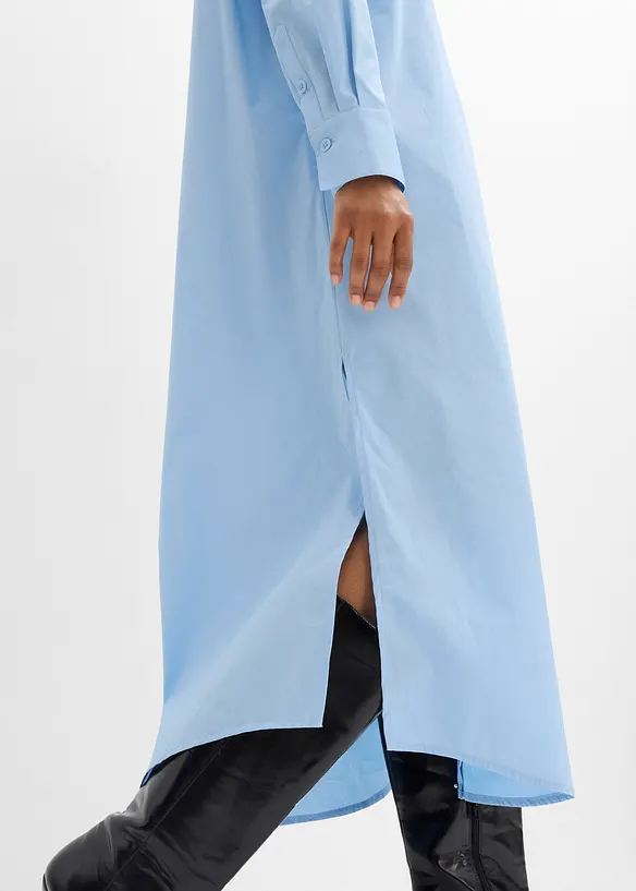 Abito chemisier in puro cotone, bonprix