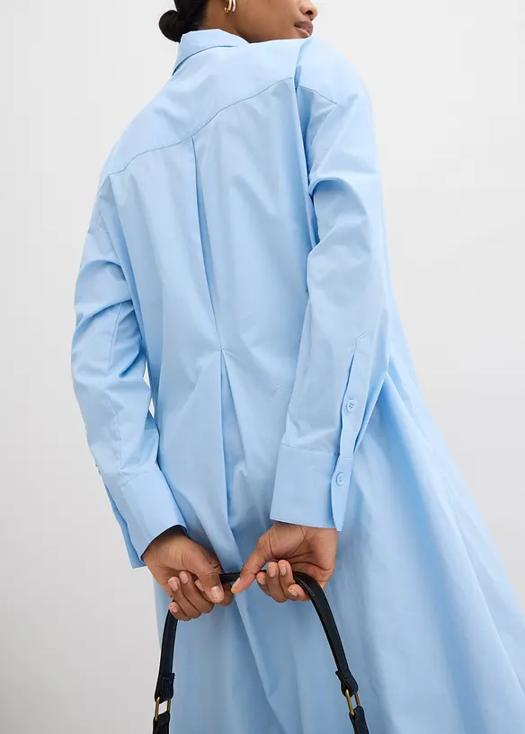 Abito chemisier in puro cotone, bonprix