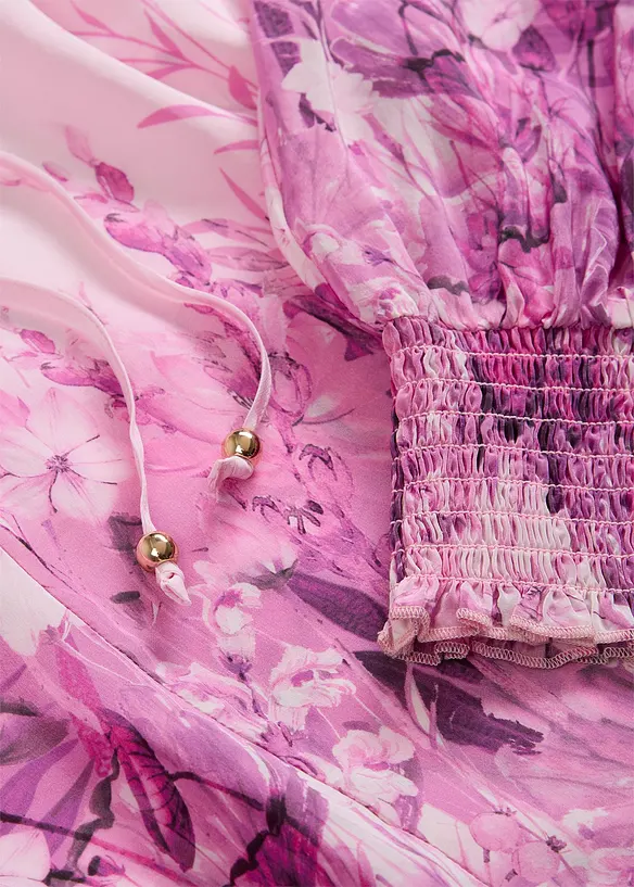 Blusa in misto seta, bonprix