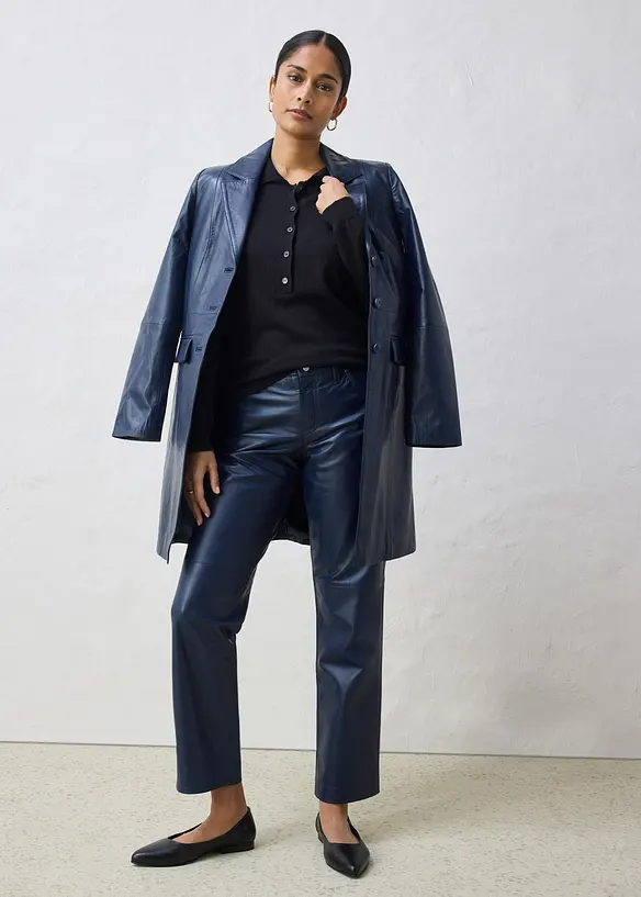 Polo in misto seta, bonprix