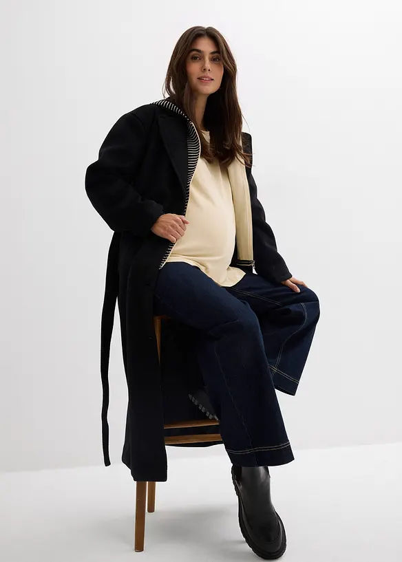 Maglia pr&eacute;maman / da allattamento in puro cotone biologico (pacco da 2), bonprix