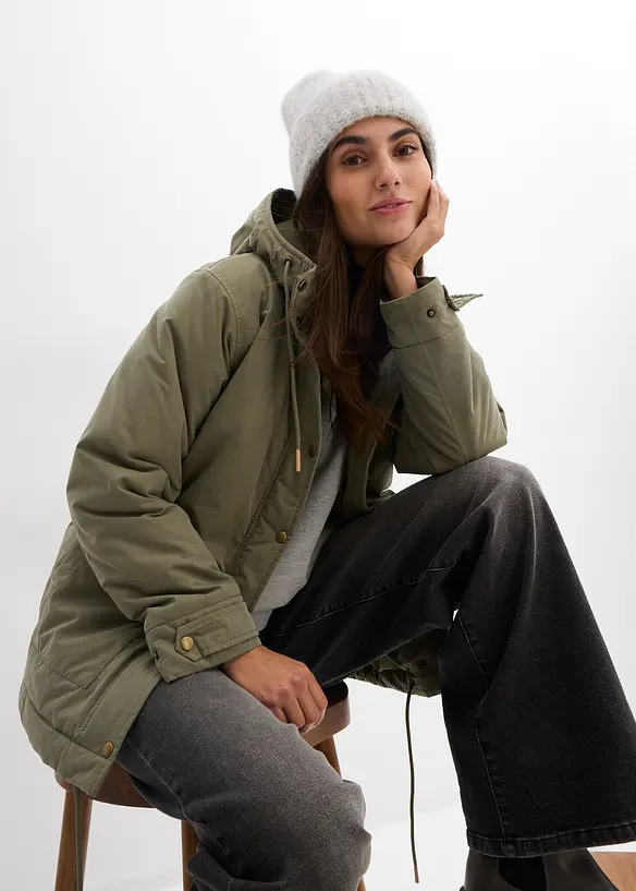 Parka con calda imbottitura, bonprix