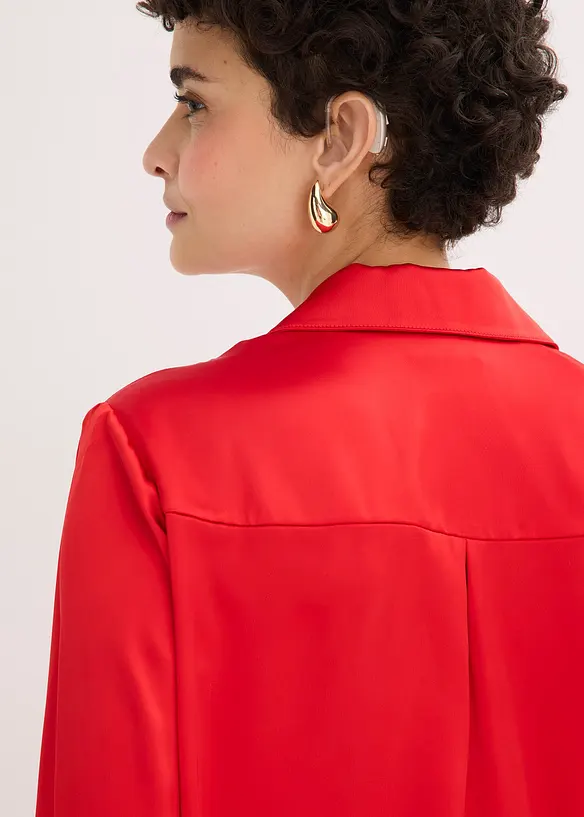 Camicetta in fine satin, bonprix