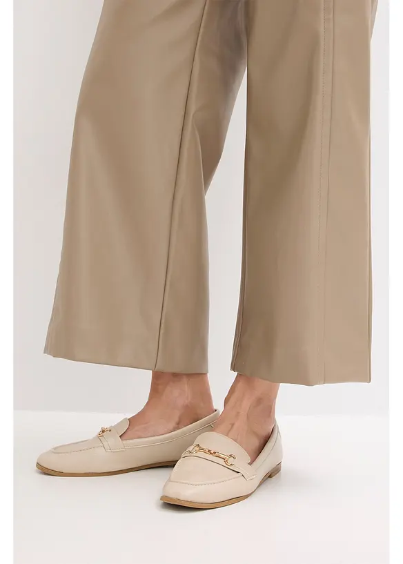 Pantaloni culotte in similpelle, bonprix