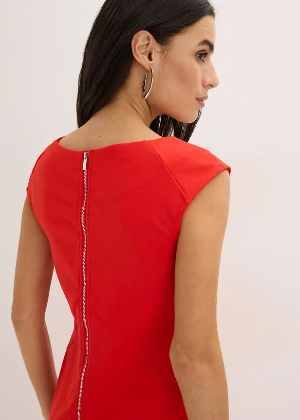 Abito a tubino in punto di Roma, bonprix