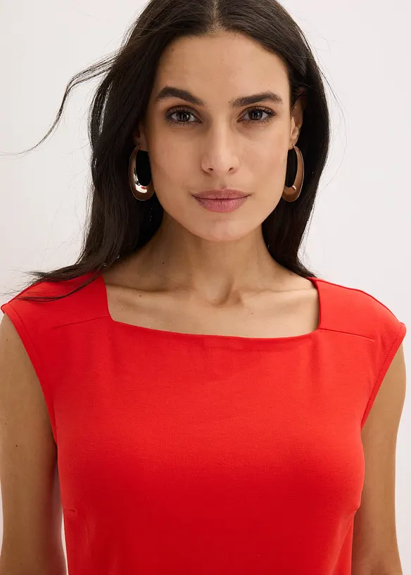 Abito a tubino in punto di Roma, bonprix