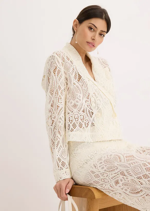 Blazer in pizzo, bonprix