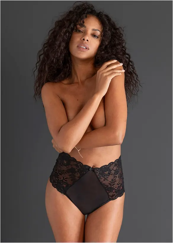 Perizoma ouvert a vita alta con catena staccabile, bonprix