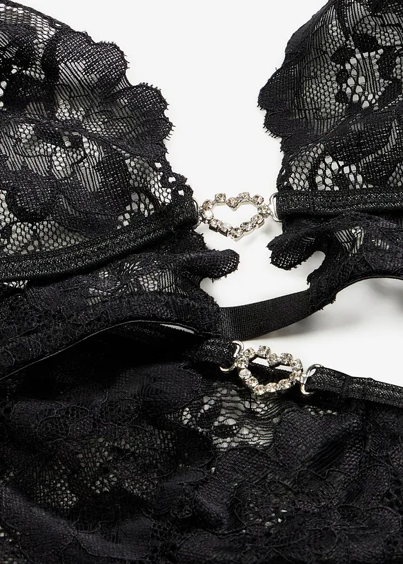 Bralette e perizoma ouvert (set 2 pezzi), bonprix