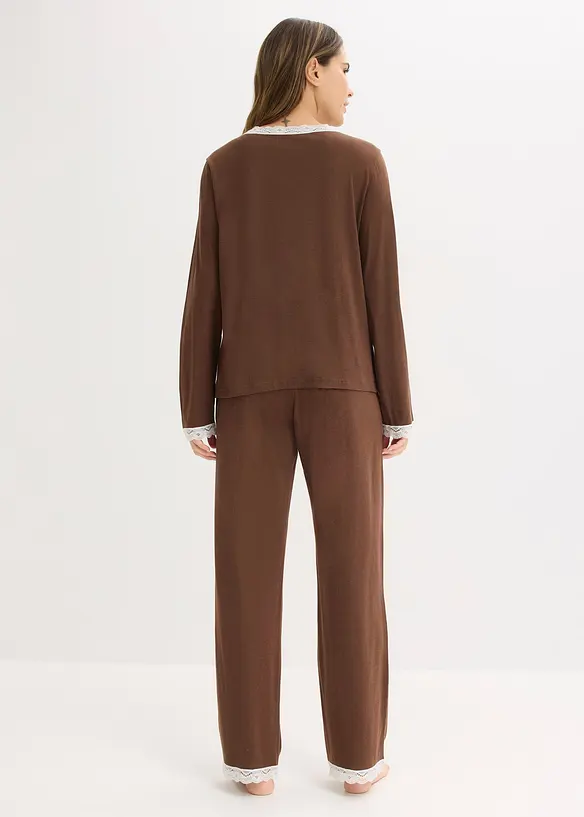 Pigiama con bottoni, bonprix