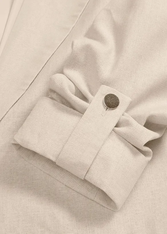 Blazer in misto lino, bonprix