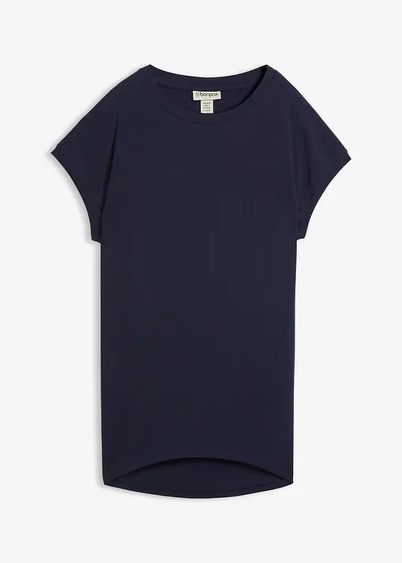 Maglia lunga in puro cotone, bonprix