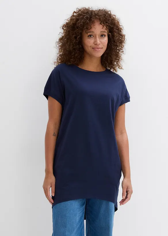 Maglia lunga in puro cotone, bonprix