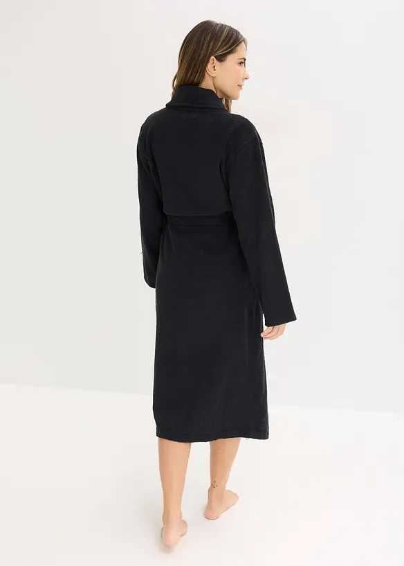 Accappatoio in spugna di puro cotone, bonprix