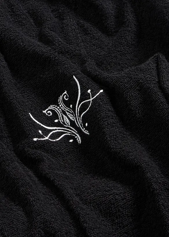 Accappatoio in spugna di puro cotone, bonprix