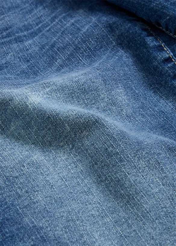 Jeans elasticizzati straight, vita media, bonprix