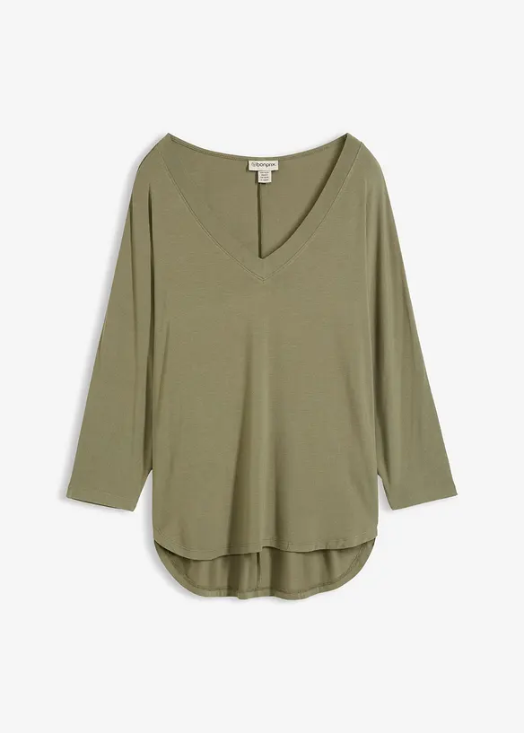 Maglia in misto viscosa fluente, bonprix