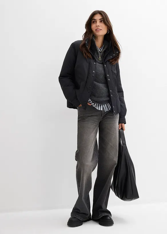 Giacca tecnica idrorepellente, effetto 2 in 1, bonprix