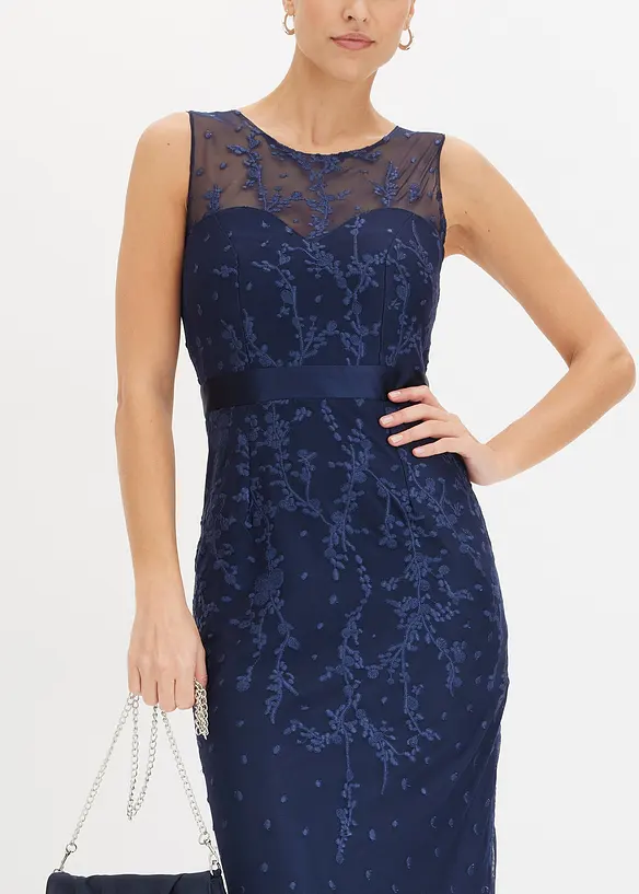 Abito in pizzo con ricami, bonprix