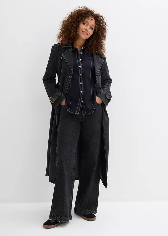 Blusa in viscosa fluente, bonprix