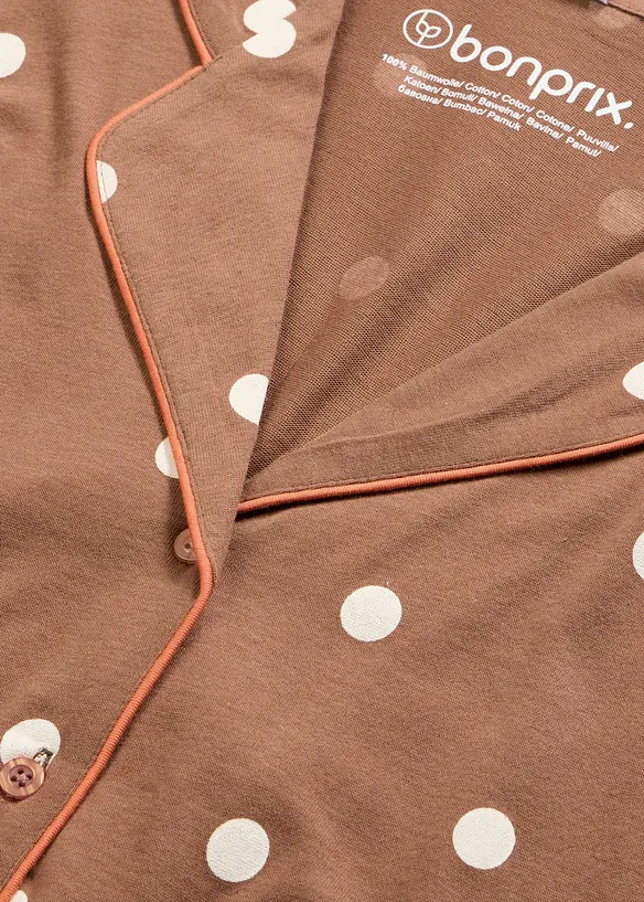 Pigiama in cotone morbido, bonprix