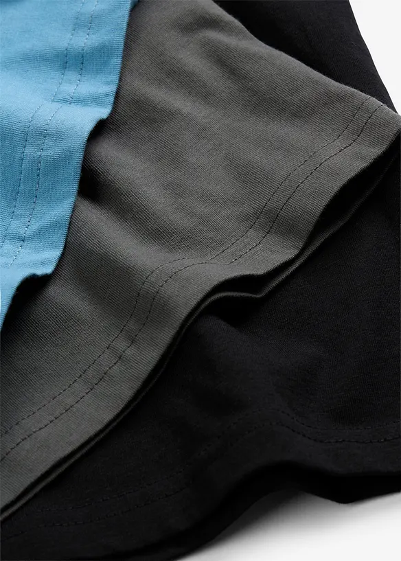 T-shirt in cotone biologico (pacco da 3), bonprix