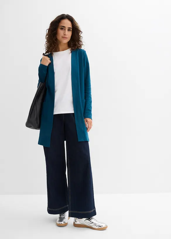 Cardigan in jersey, bonprix