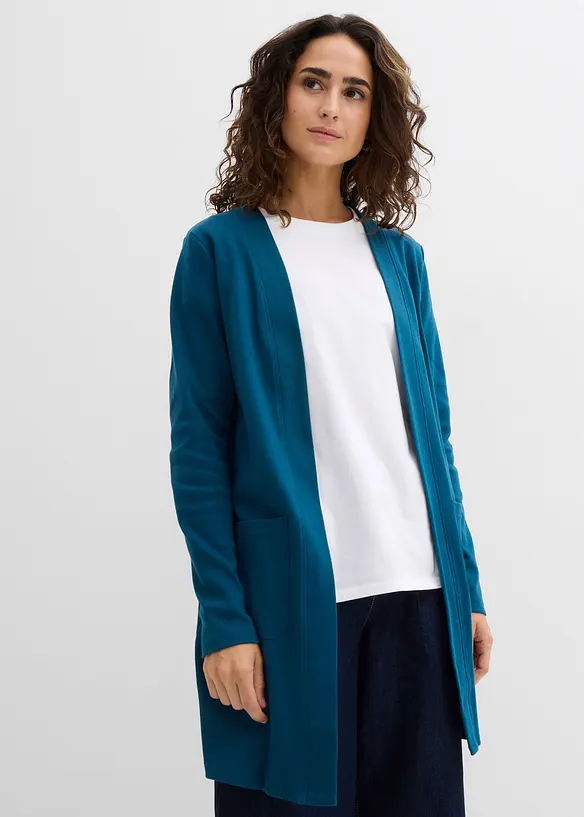 Cardigan in jersey, bonprix