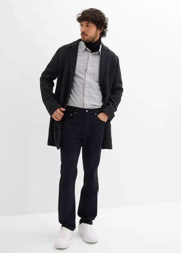 Pantaloni classic fit elasticizzati con vita comoda, straight, bonprix