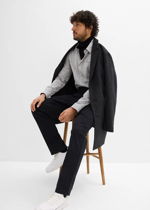 Pantaloni classic fit elasticizzati con vita comoda, straight, bonprix