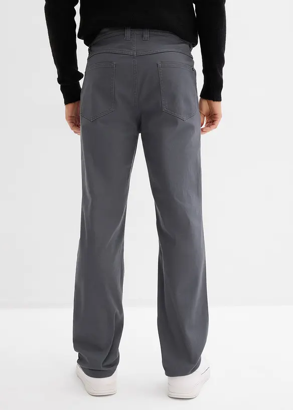 Pantaloni elasticizzati classic fit con vita elasticizzata, straight, bonprix