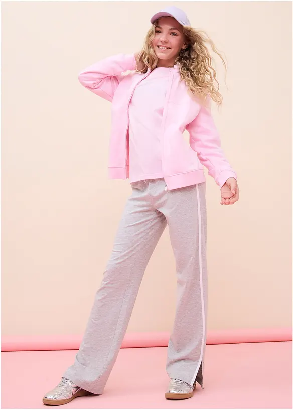 Maglia a maniche lunghe in puro cotone biologico (pacco da 5), bonprix