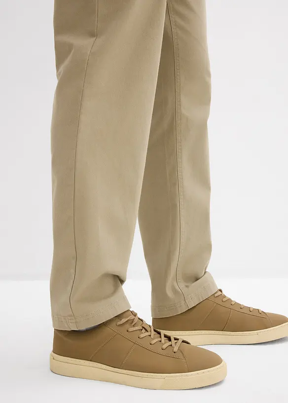 Pantaloni relaxed fit elasticizzati con elastico in vita, straight, bonprix