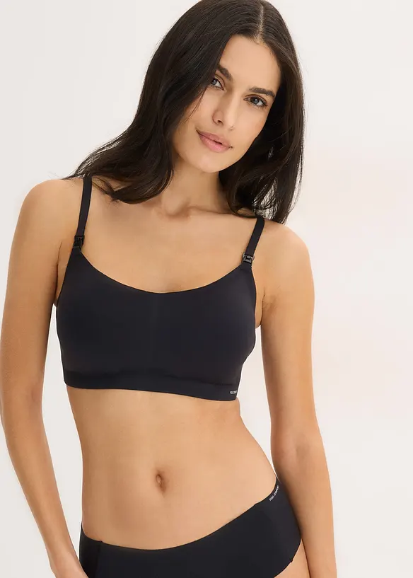 Reggiseno imbottito Feel Comfort laser cut per l&rsquo;allattamento, senza ferretto., bonprix