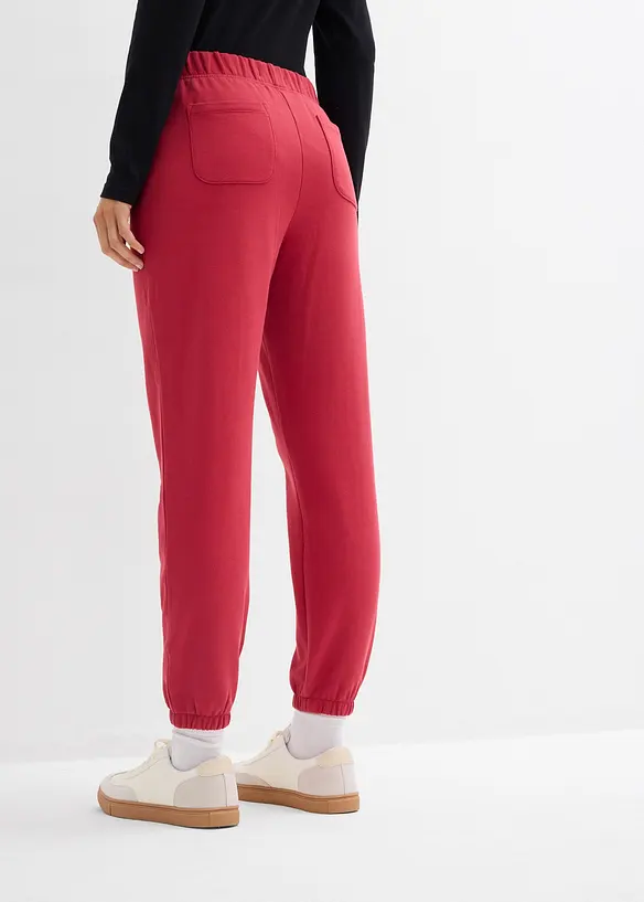 Pantaloni in felpa di puro cotone biologico (pacco da 2), bonprix