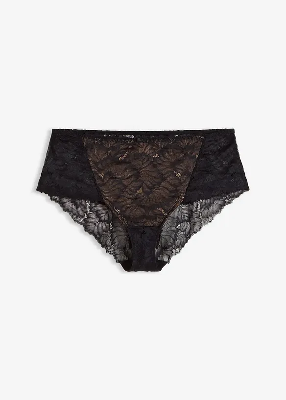 Culotte a vita alta in pizzo delicato, bonprix