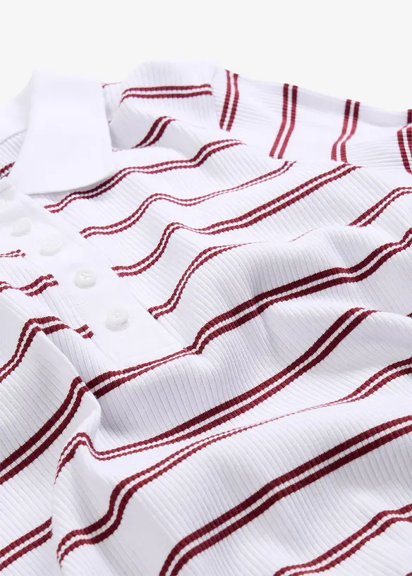 Polo a coste, bonprix