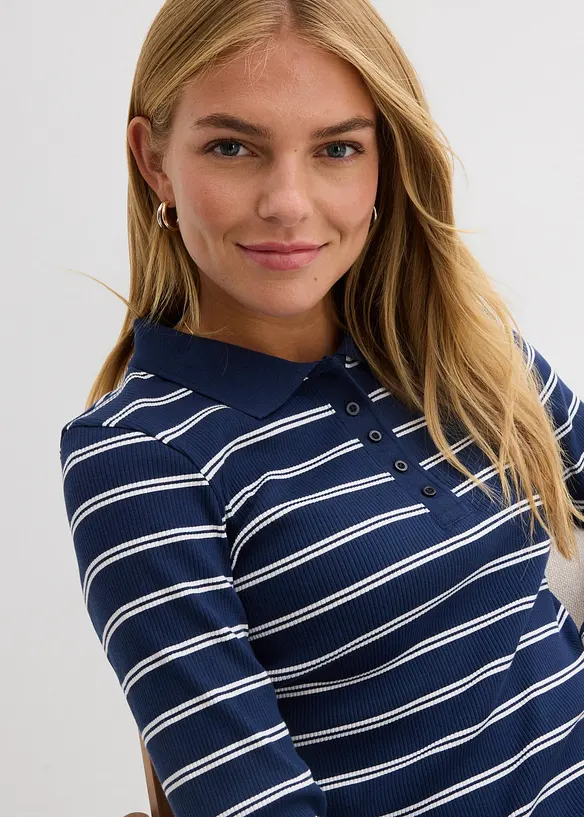 Polo a coste, bonprix