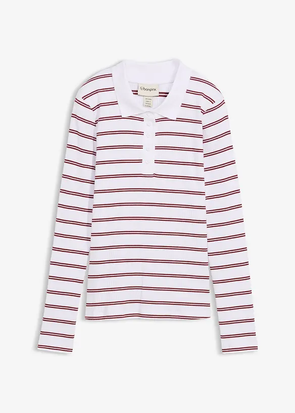 Polo a coste, bonprix