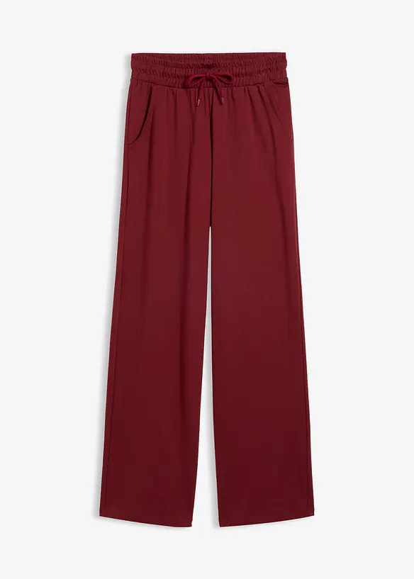 Pantaloni in jersey interlock, bonprix