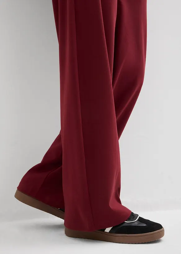 Pantaloni in jersey interlock, bonprix