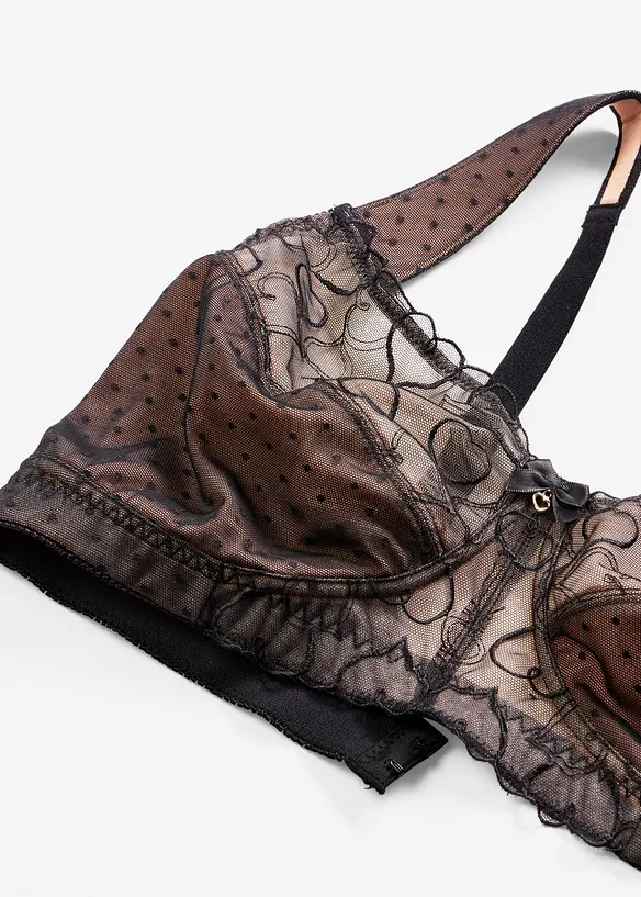 Reggiseno contenitivo senza ferretto con spalline imbottite, bonprix