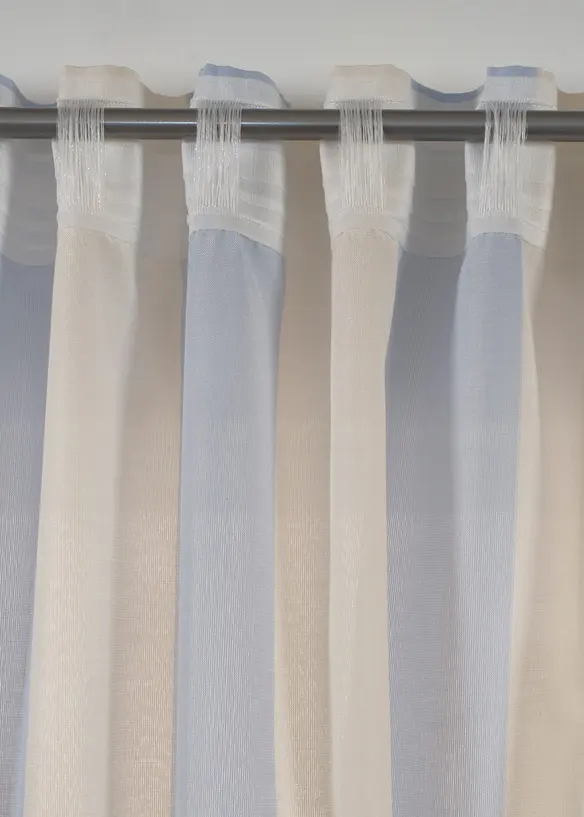 Tenda a righe con poliestere riciclato (pacco da 1), bonprix