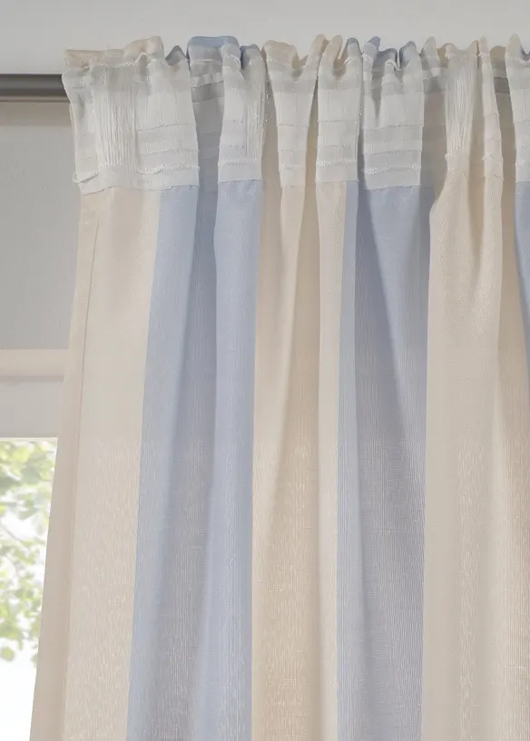 Tenda a righe con poliestere riciclato (pacco da 1), bonprix
