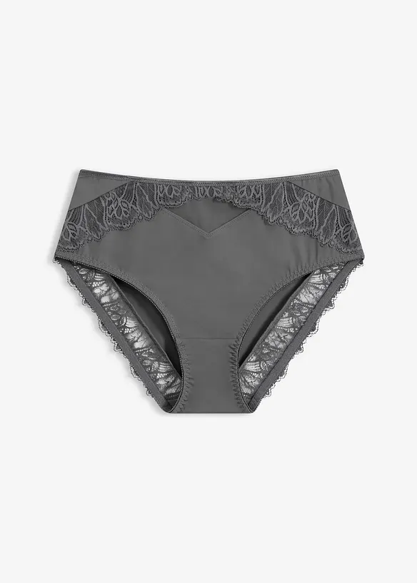 Slip alto con pizzo delicato, bonprix